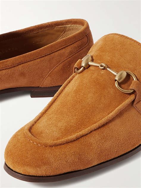 gucci loafer suede|Gucci jordaan loafer suede.